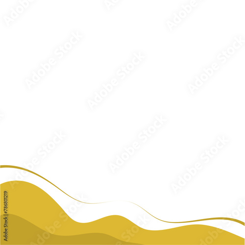 Gold Footer Design