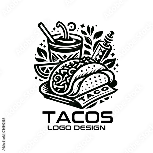 Tacos Vector Logo Design