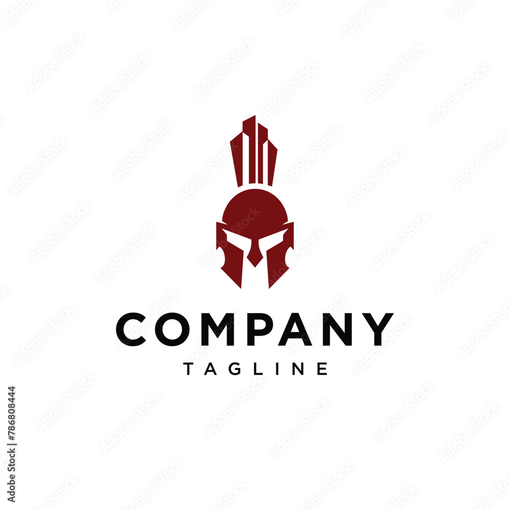 Spartan Building logo icon vector template.eps Spartan Building logo icon vector template.eps