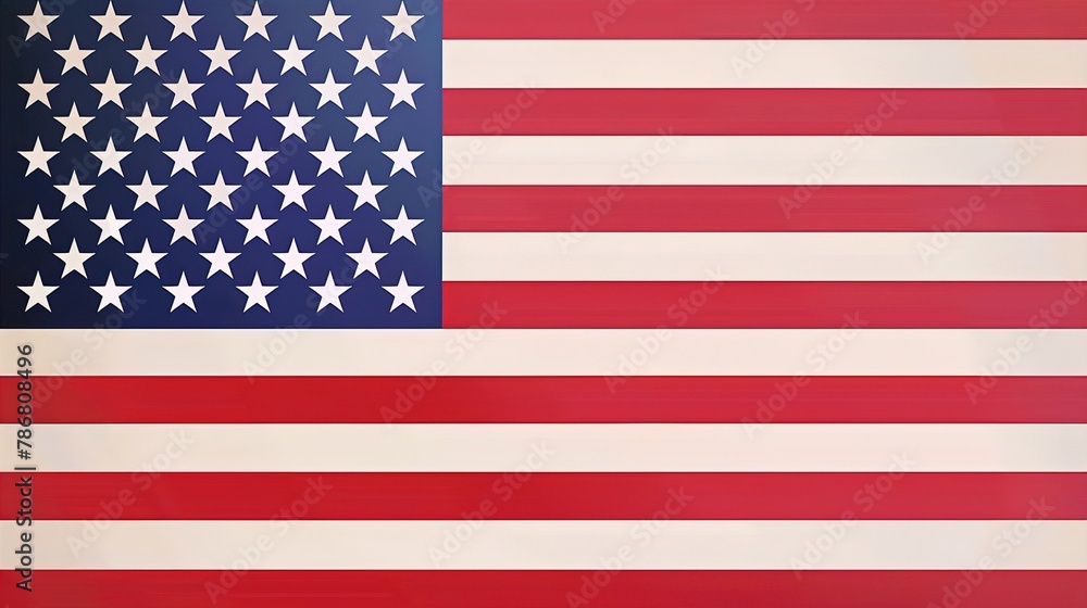Obraz premium 4th july, independence day of US. vector illustration.