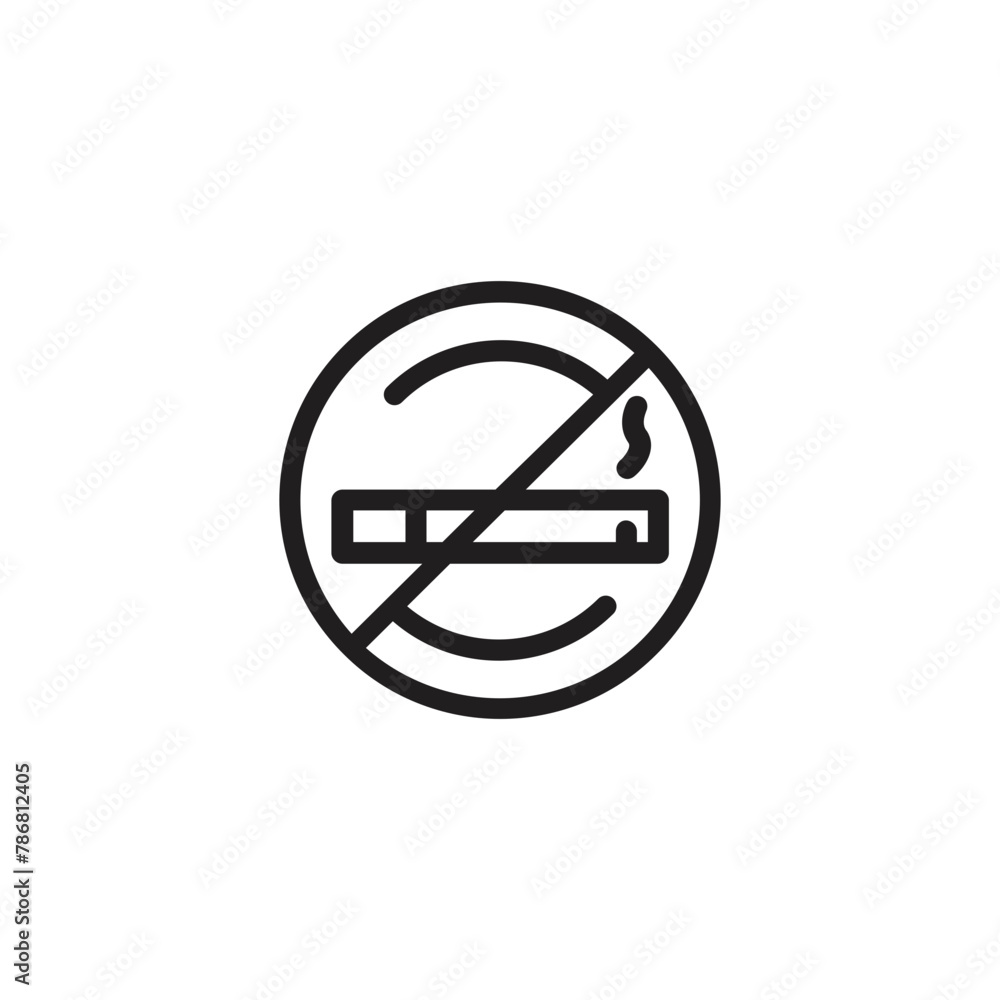 Taxi Service Line Icon, Pack like a road sign, smoking health service, vector illustration Taxi Service Line Icon, Pack like a road sign, smoking health service, vector illustration