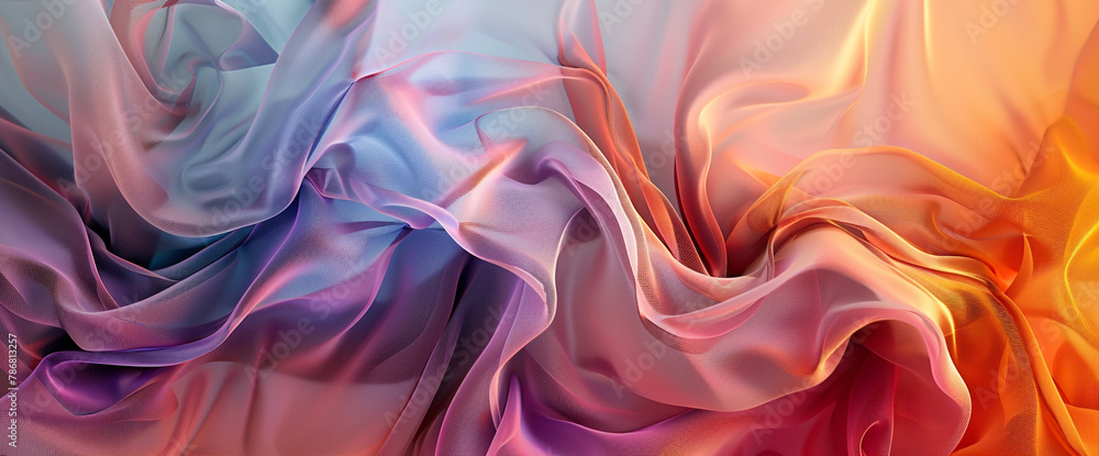 Obraz premium Embark on a journey of elegance and serenity through this captivating painting, where dark teal and light beige waves intertwine amidst organic topography, evoking the timeless allure of marbleizedart