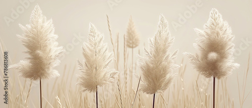 a many white flowers in a vase on a table photo