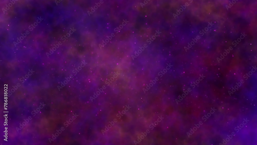 Foggy dark violet blue light with particles loop motion background. Foggy dark violet blue light with particles loop motion background.