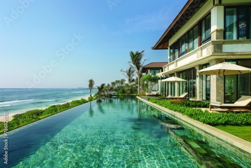 Wallpaper Mural resort with trees Torontodigital.ca