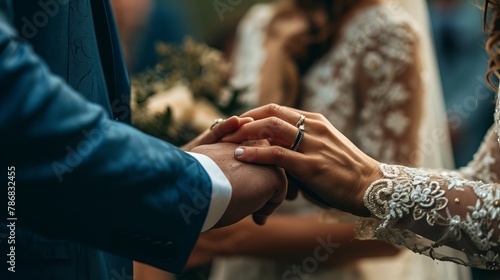 Wedding Bliss: Groom's Ring Exchange photo