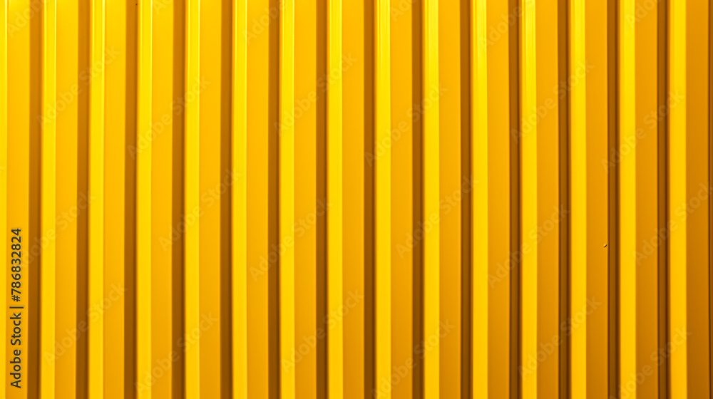 A yellow wall adorned with a crisp white line A yellow wall adorned with a crisp white line