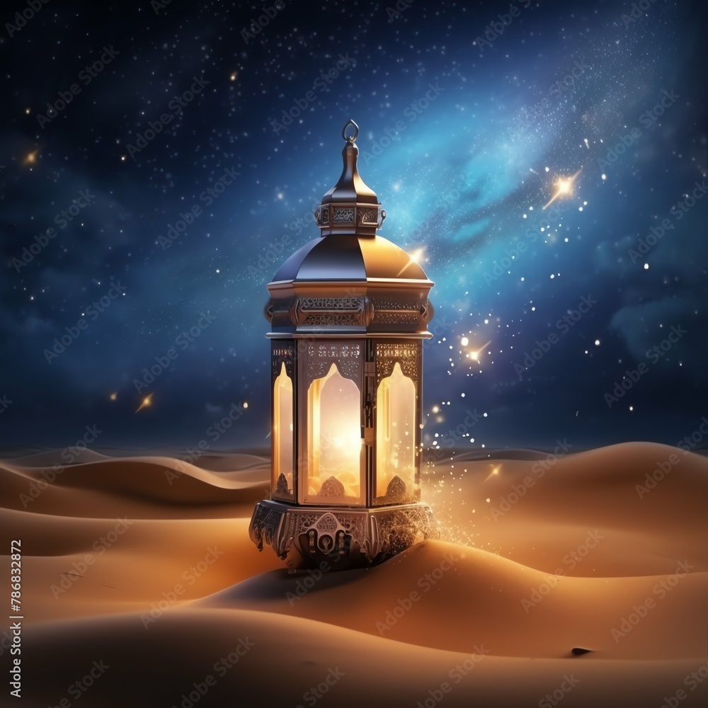 Eid mubarak and ramadan kareem greetings with islamic lantern and mosque. Eid al fitr background Eid mubarak and ramadan kareem greetings with islamic lantern and mosque. Eid al fitr background