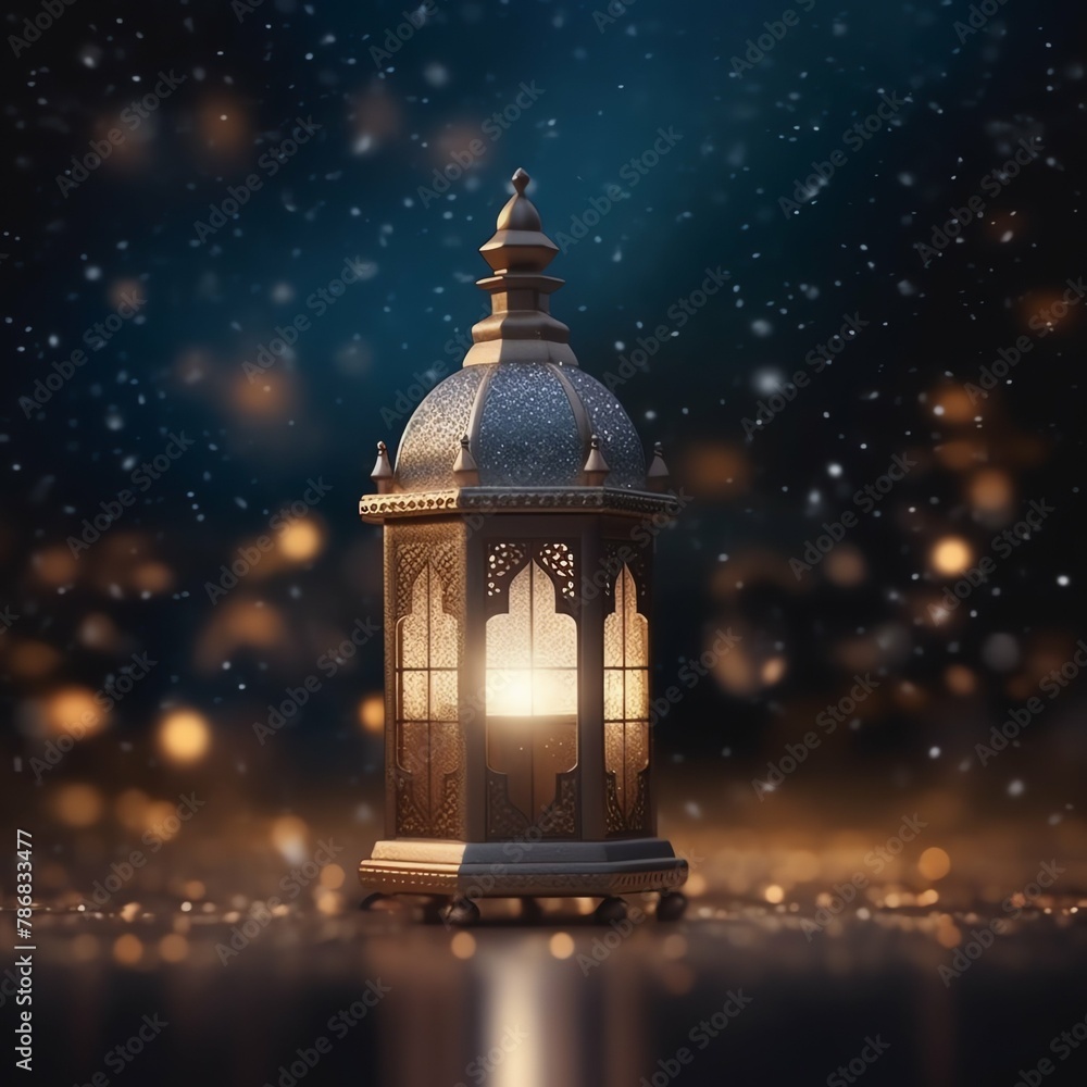 Eid mubarak and ramadan kareem greetings with islamic lantern and mosque. Eid al fitr background Eid mubarak and ramadan kareem greetings with islamic lantern and mosque. Eid al fitr background