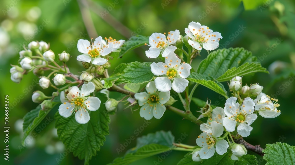 Blackberry flowers appear in late spring or early summer and yield fruit during the summer season Blackberry flowers appear in late spring or early summer and yield fruit during the summer season