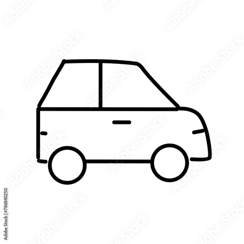 car line vector icon