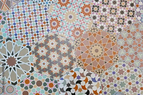 Hexagonal tiles have a stylish and classy feel