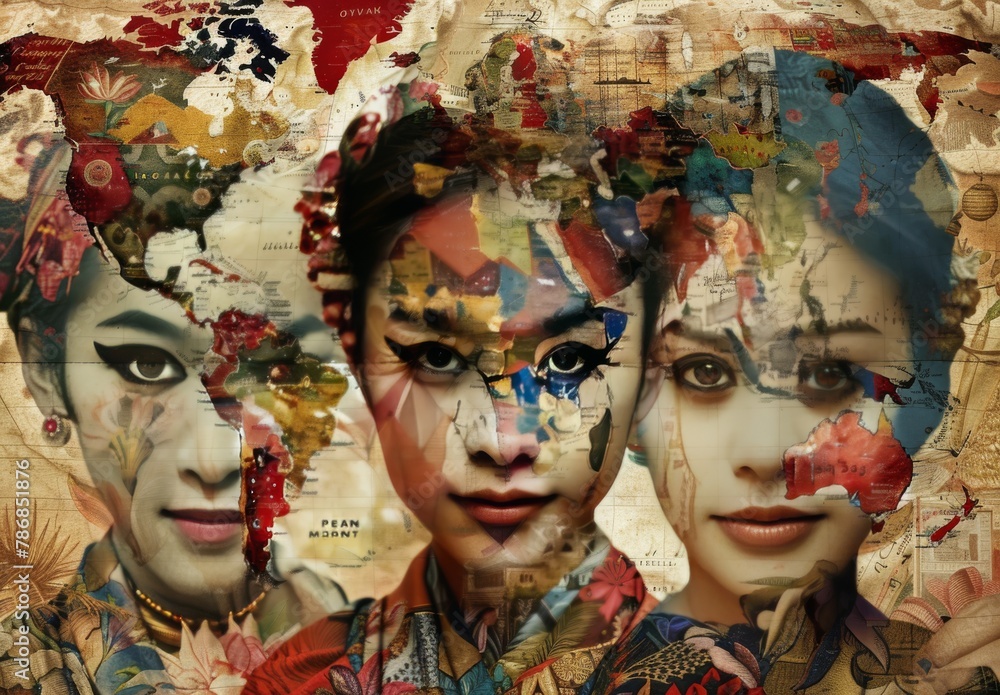 Obraz premium Cultural diversity and its importance in a globalized world