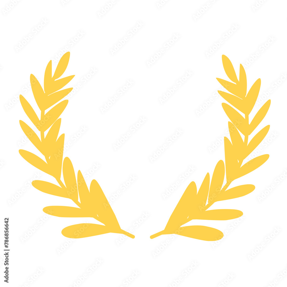 Wheat circle vector Wheat circle vector