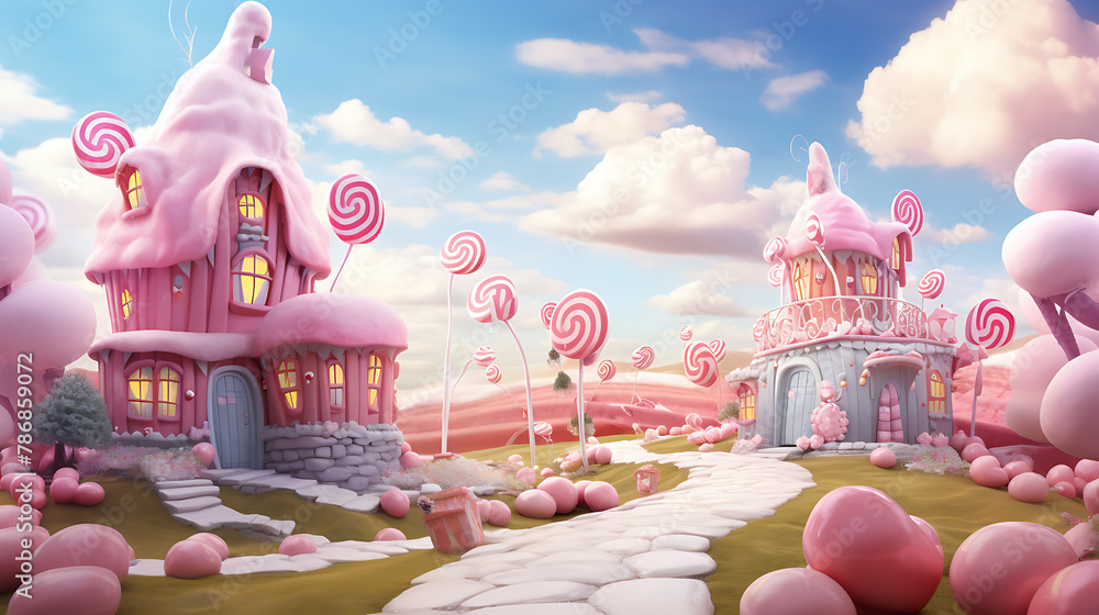 easter bunny in the garden