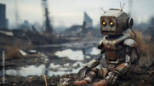 Robot Destruction City Dump photo