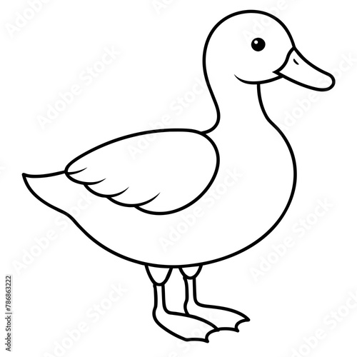 duck isolated mascot,duck silhouette,duck face vector,icon,svg,characters,Holiday t shirt,black duck drawn trendy logo Vector illustration,duck line art on a white background