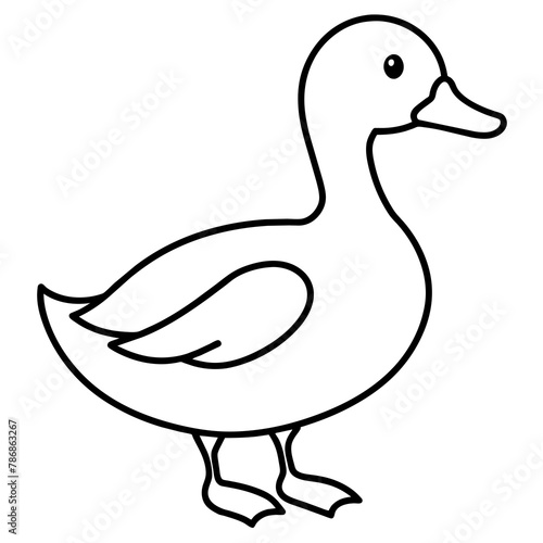 duck isolated mascot,duck silhouette,duck face vector,icon,svg,characters,Holiday t shirt,black duck drawn trendy logo Vector illustration,duck line art on a white background