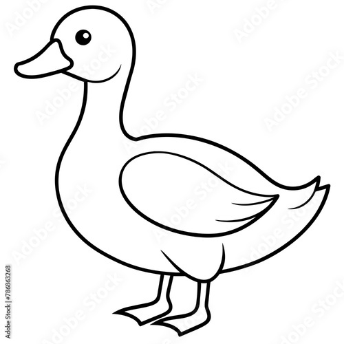 duck isolated mascot,duck silhouette,duck face vector,icon,svg,characters,Holiday t shirt,black duck drawn trendy logo Vector illustration,duck line art on a white background
