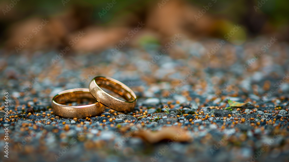 Gold wedding rings