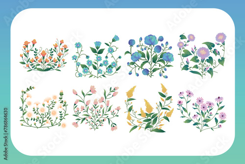 Flower Illustration (ID: 786864630)