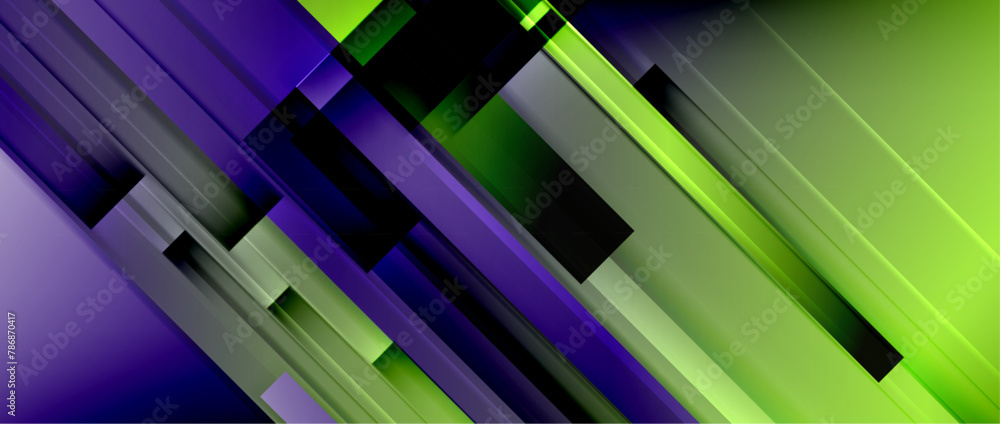 A vibrant art piece with a geometric pattern on a purple and green abstract background. Shades of magenta and electric blue add depth, creating a lively and dynamic visual experience A vibrant art piece with a geometric pattern on a purple and green abstract background. Shades of magenta and electric blue add depth, creating a lively and dynamic visual experience