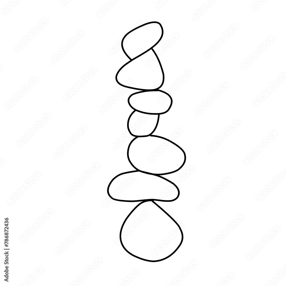 spa stones illustration vector spa stones illustration vector