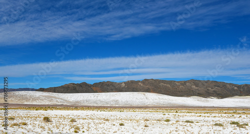Mojave Desert landscape along Route 127 near Tecopa Hot Springs.
