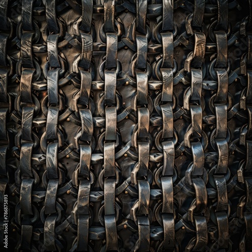 Chain Mail Texture, Chain Armour Hauberk Background, Medieval Knight Chainmail