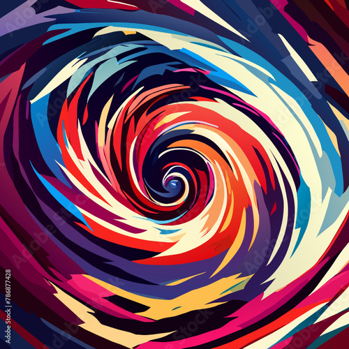 Abstract spiral background. Vector illustration. Can be used for wallpaper, web page background, web banners.