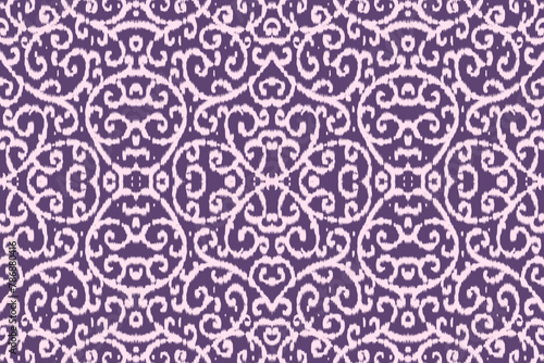 Seamless ethnic design, ikat art. beautiful hand drawn Design for textile and printingEthnic pattern.beautiful pattern. folk embroidery,bohemian style,aztec geometric art 
