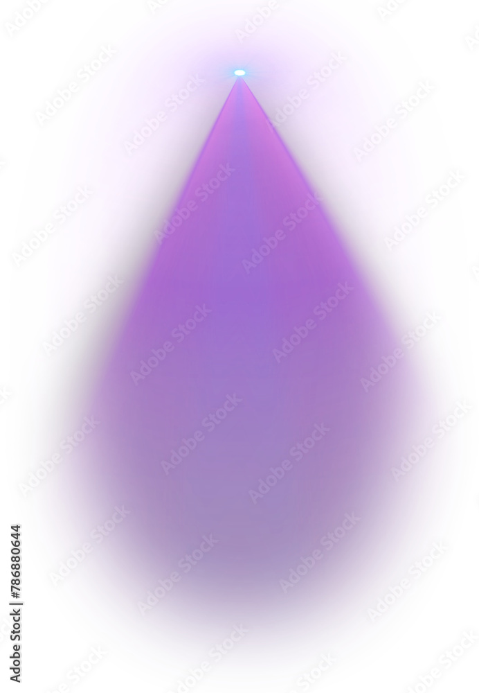 Lens flare spotlight effect