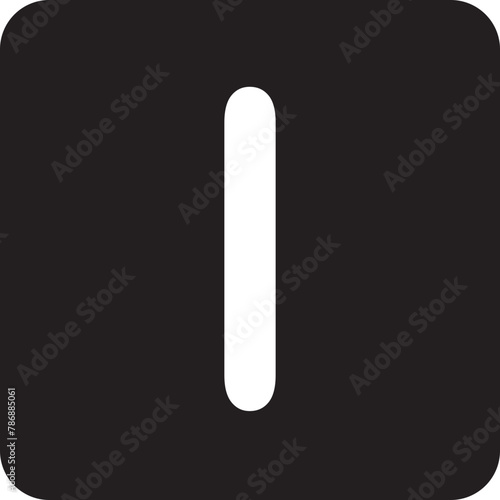 crossword icon letter i