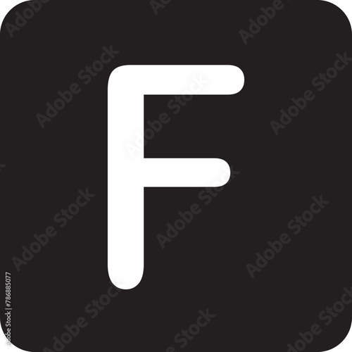 crossword icon letter f