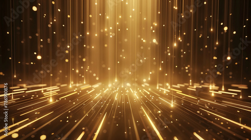 A gold-colored background with a lot of sparkles. The background is very bright and shiny. The sparkles are scattered all over the background, creating a sense of movement and energy
