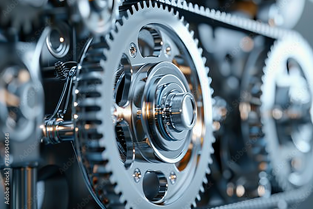Detailed view of interconnected gears and machinery parts, illustrating industrial complexity and mechanical engineering.. Detailed view of interconnected gears and machinery parts, illustrating industrial complexity and mechanical engineering..