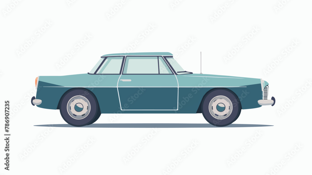 Car icon for graphic design projects flat vector isolated