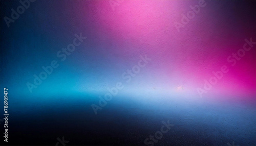 abstract blue pink background, grainy texture, space for text, glow