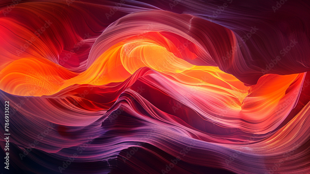 Obraz premium Discover the enchanting beauty of Antelope Canyon in Arizona through an HD camera capture. 