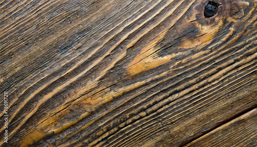 Very dark wood texture close up