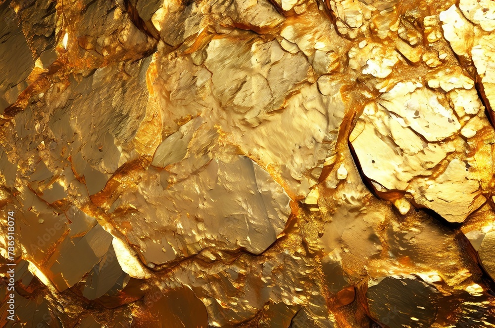 Gold Ore Texture Background