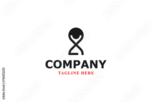 letter y and hourglass modern minimal logo
