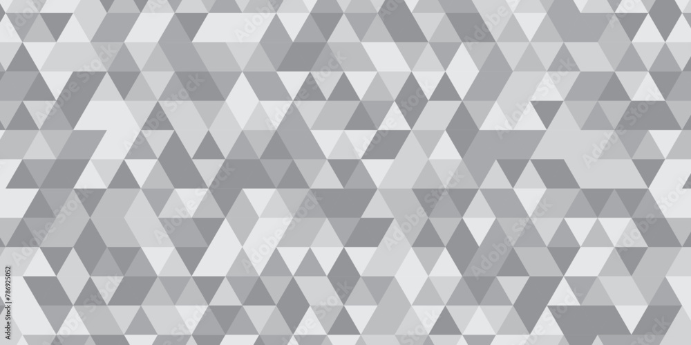 Abstract geometric white and gray grid pattern diagonal background. seamless mosaic and low polygon triangle texture wallpaper. Triangle shape retro wall grid pattern vector square element. Abstract geometric white and gray grid pattern diagonal background. seamless mosaic and low polygon triangle texture wallpaper. Triangle shape retro wall grid pattern vector square element.