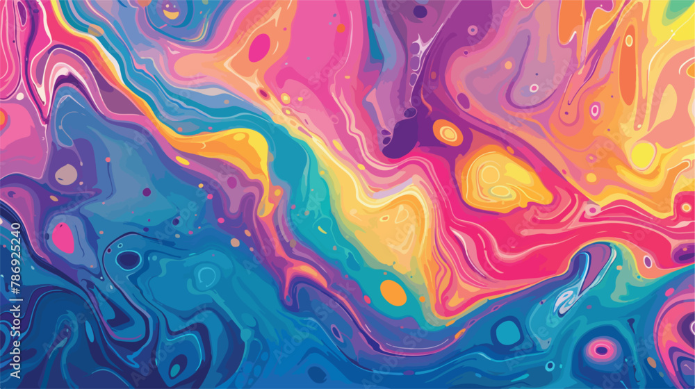Colorful abstract painting background. Liquid marblin