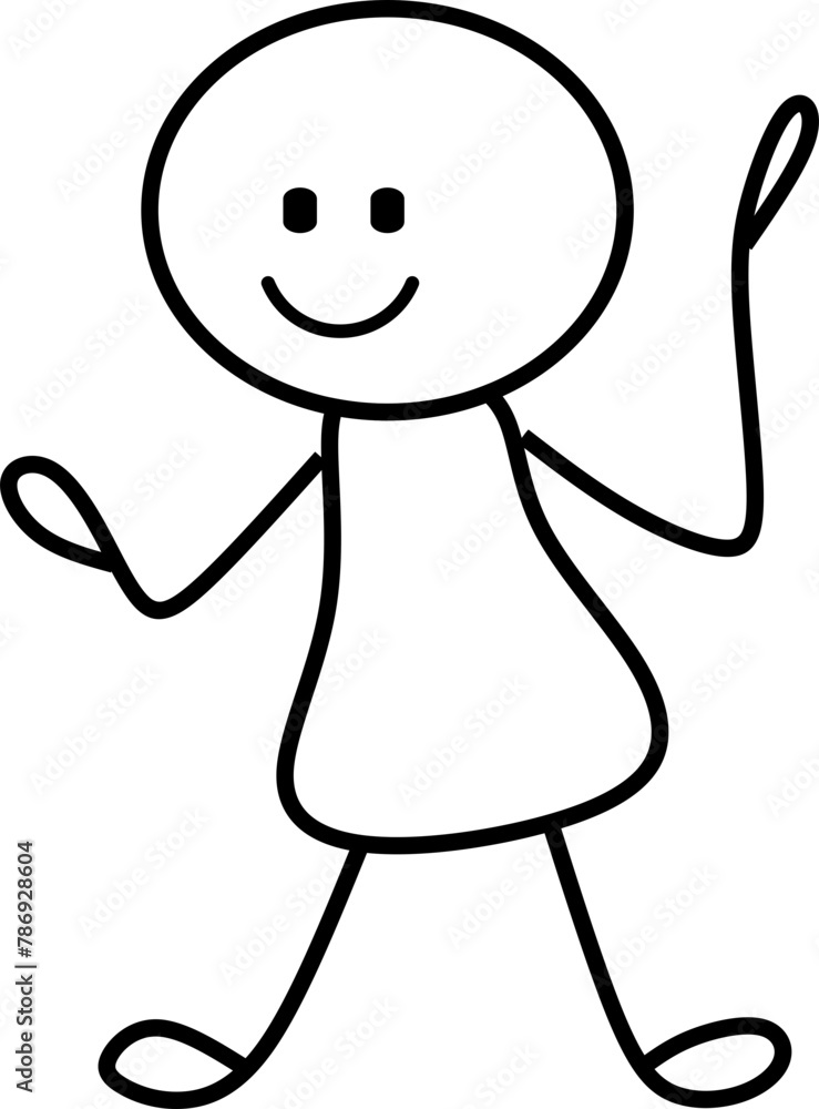 Hand Drawn Stickman Hand Drawn Stickman