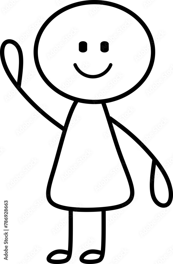 Hand Drawn Stickman Hand Drawn Stickman