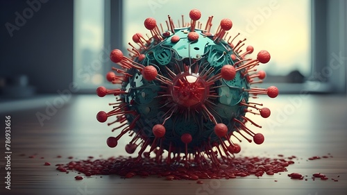 virus, concept, disease, flu, health, infection, background, corona, viral, pandemic, medicine, science, virology, microbiology, epidemic, biology, microbe, alert, china, microscopic, sars, blue