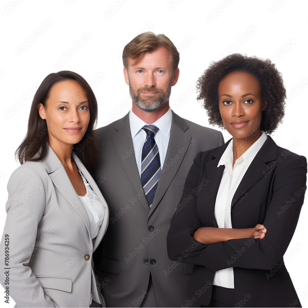 Portrait of businessmen working together
Portrait of businessmen working together