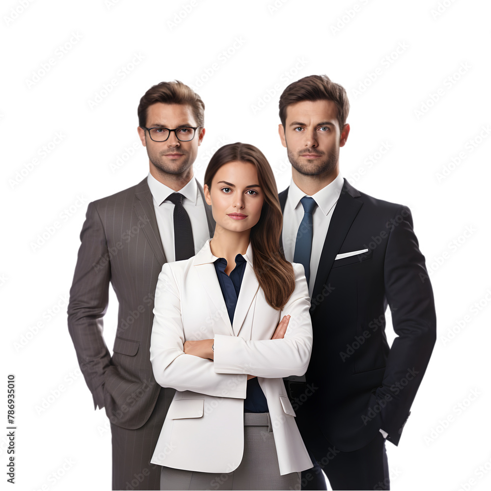 Portrait of businessmen working together
Portrait of businessmen working together