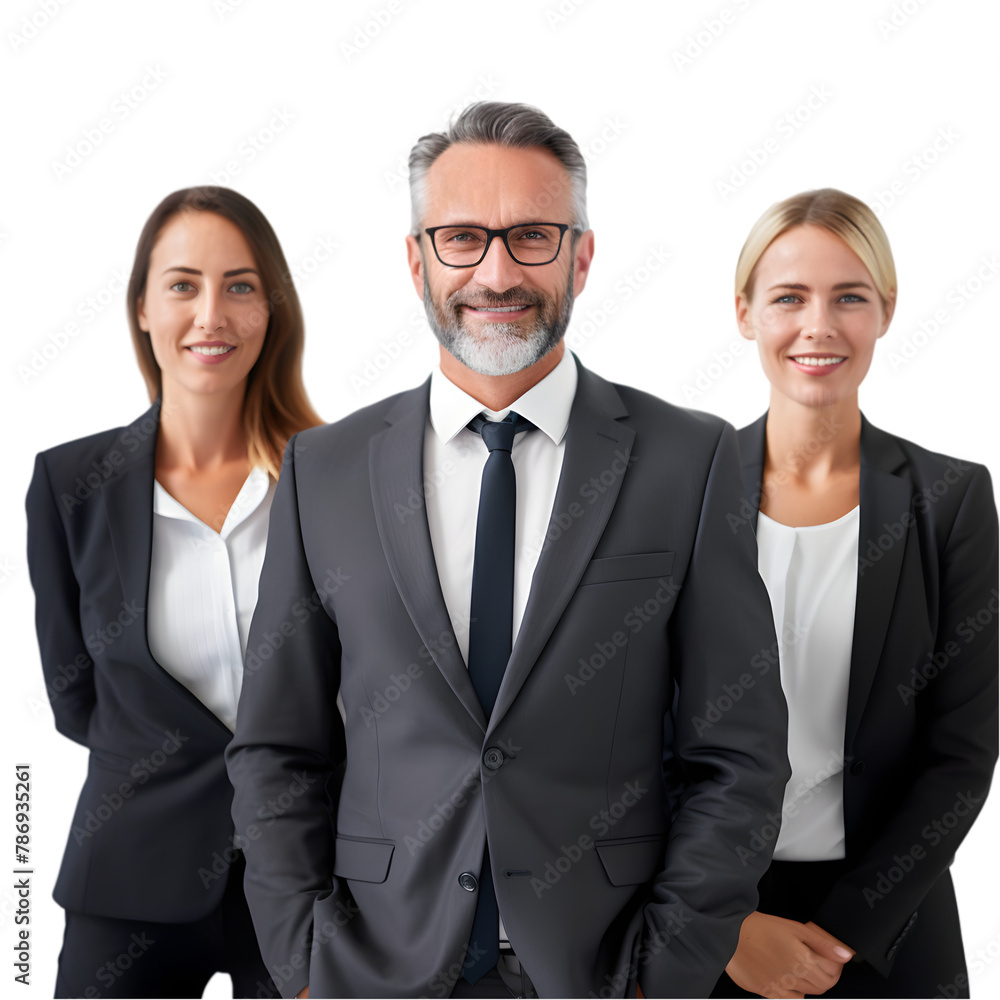 Portrait of businessmen working together
Portrait of businessmen working together
